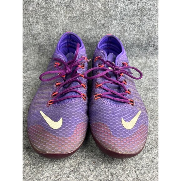 Nike Training Free 1.0 Cross Bionic Shoes Women's 8 Purple Minimalist Running - Picture 2 of 8